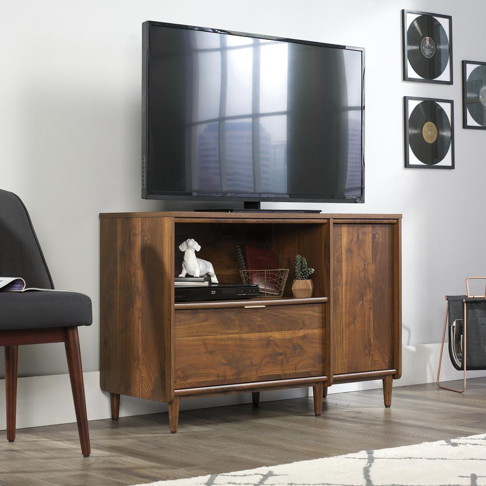 Clifford Place Credenza, For TVs up to 46", Grand Walnut finish. Picture 5