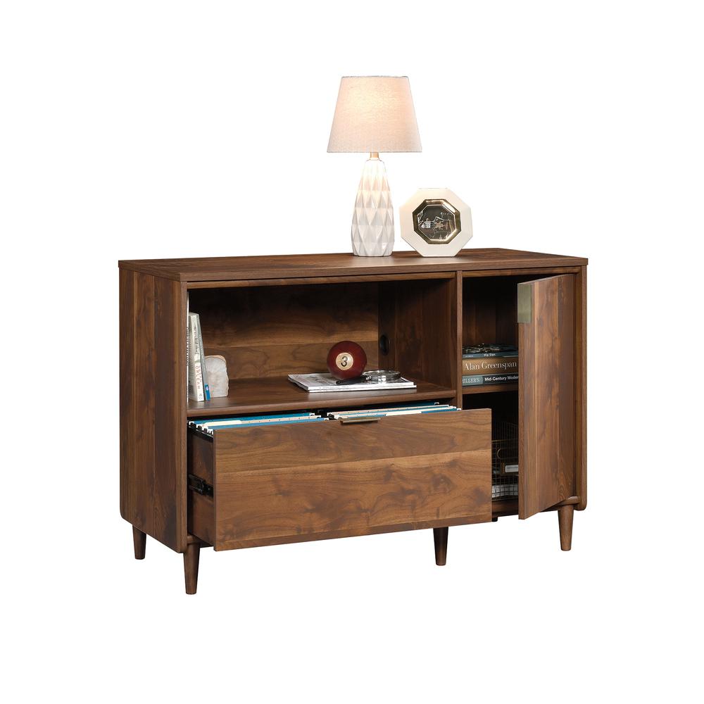 Clifford Place Credenza, For TVs up to 46", Grand Walnut finish. Picture 3