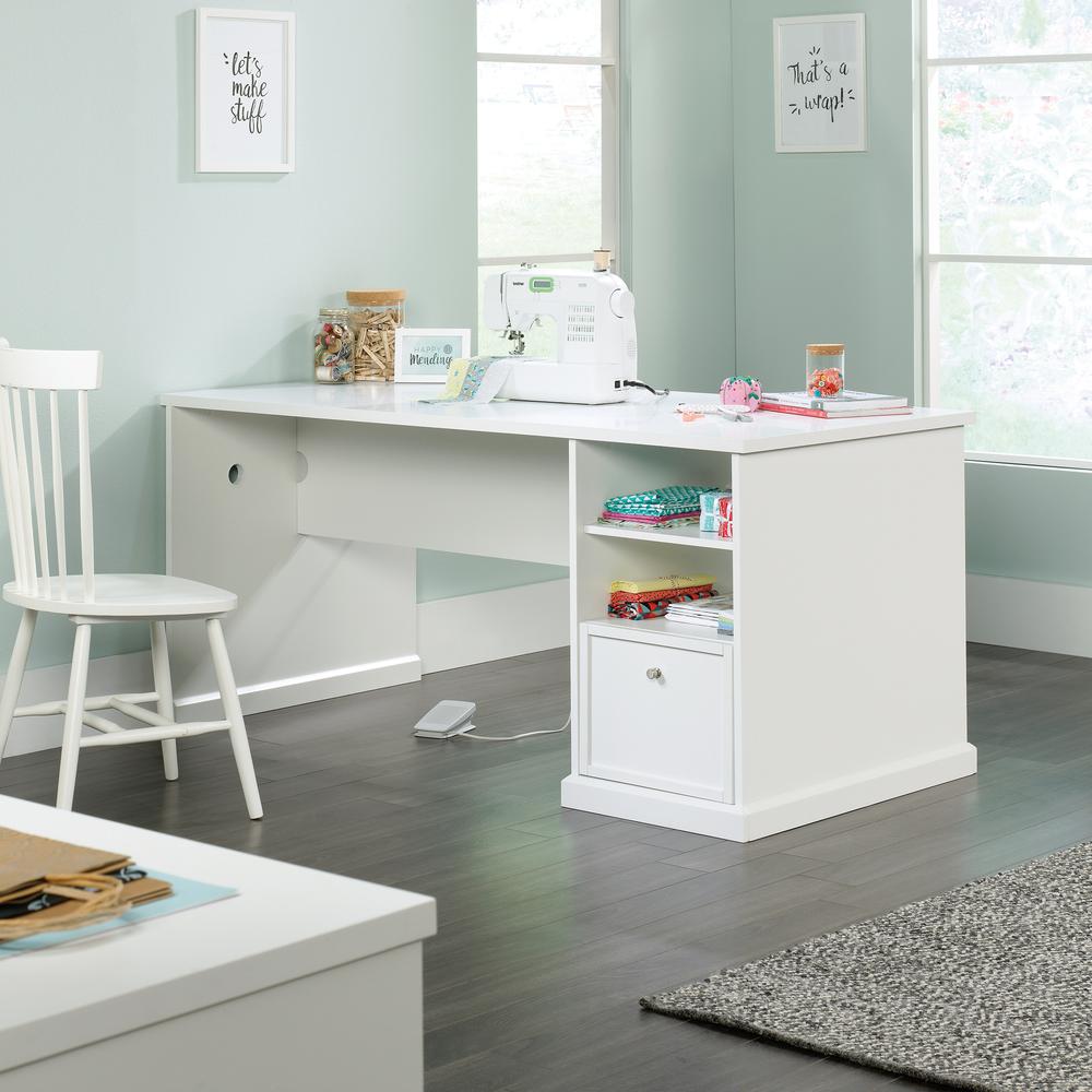 Craft Pro Series Craft & Hobby Storage, White finish. Picture 5