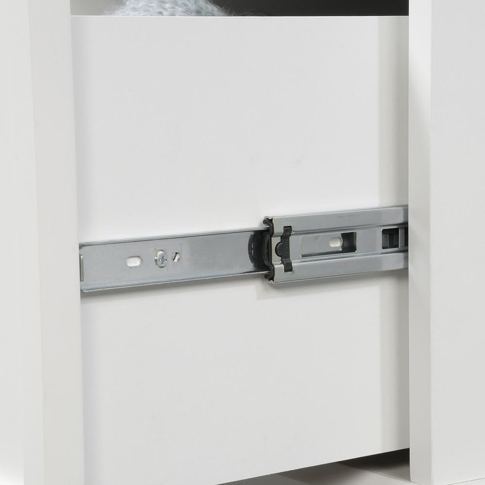 Craft Pro Series Craft & Hobby Storage, White finish. Picture 12