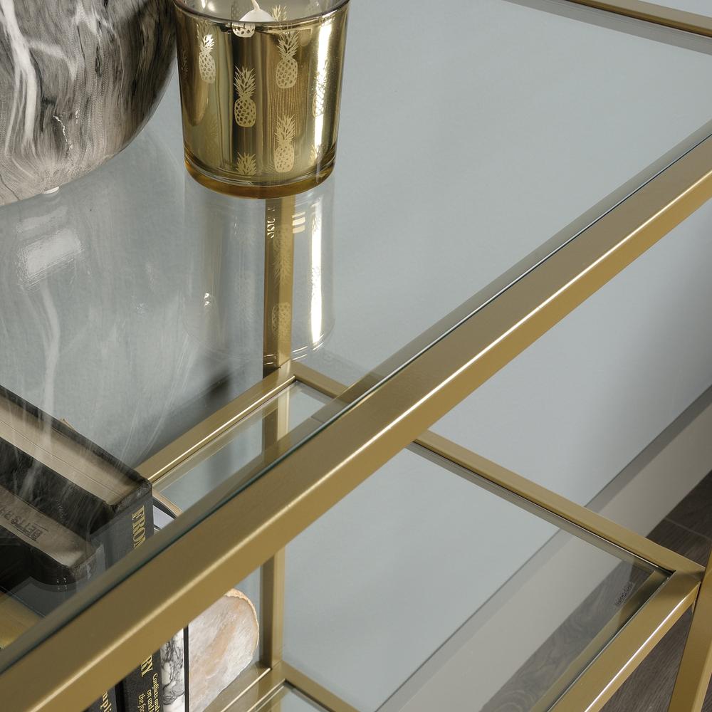 International Lux Bookcase Satin Gold. Picture 8