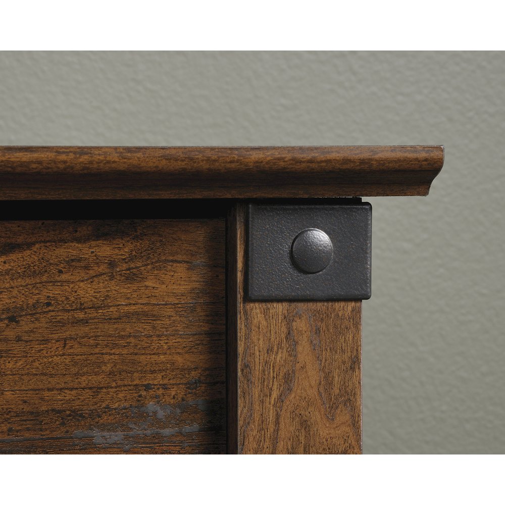 Carson Forge File Cabinet, Washington Cherry finish. Picture 5