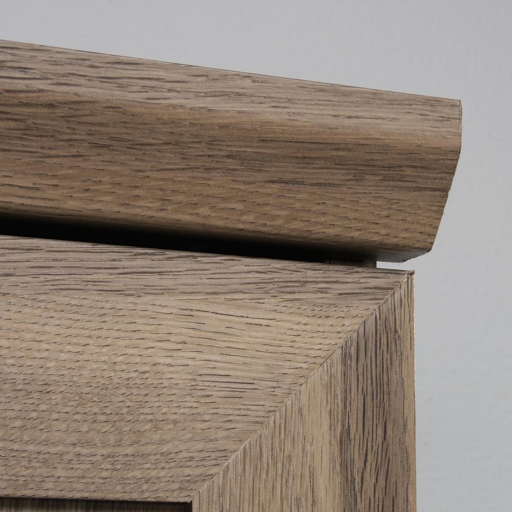 HomePlus Storage Cabinet, Salt Oak finish. Picture 6