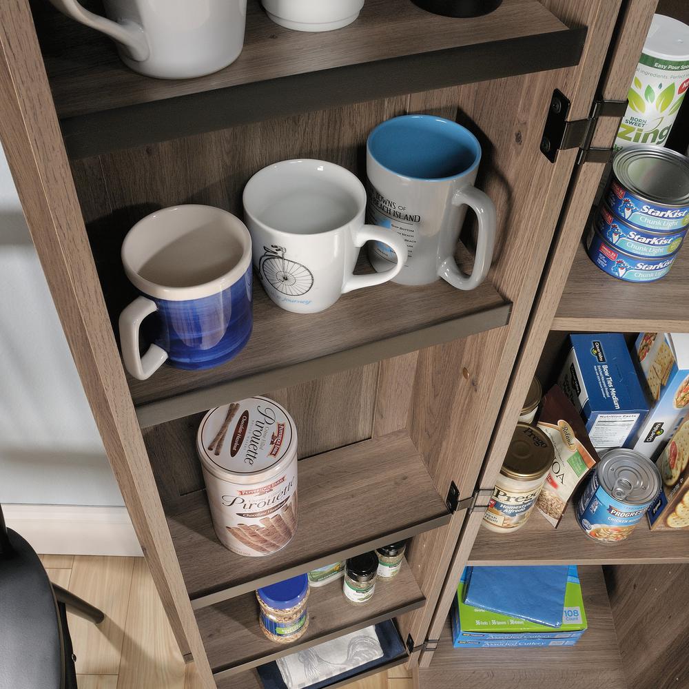 HomePlus Storage Cabinet, Salt Oak finish. Picture 9