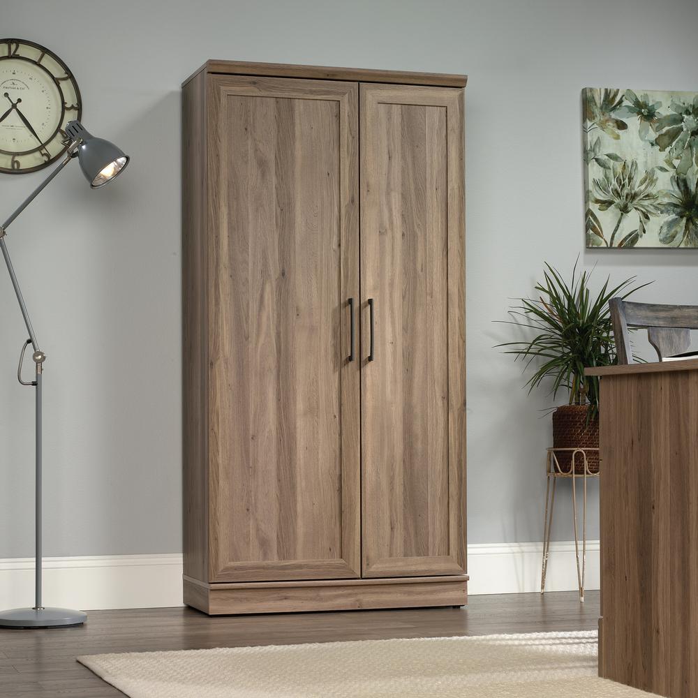 HomePlus Storage Cabinet, Salt Oak finish. Picture 5