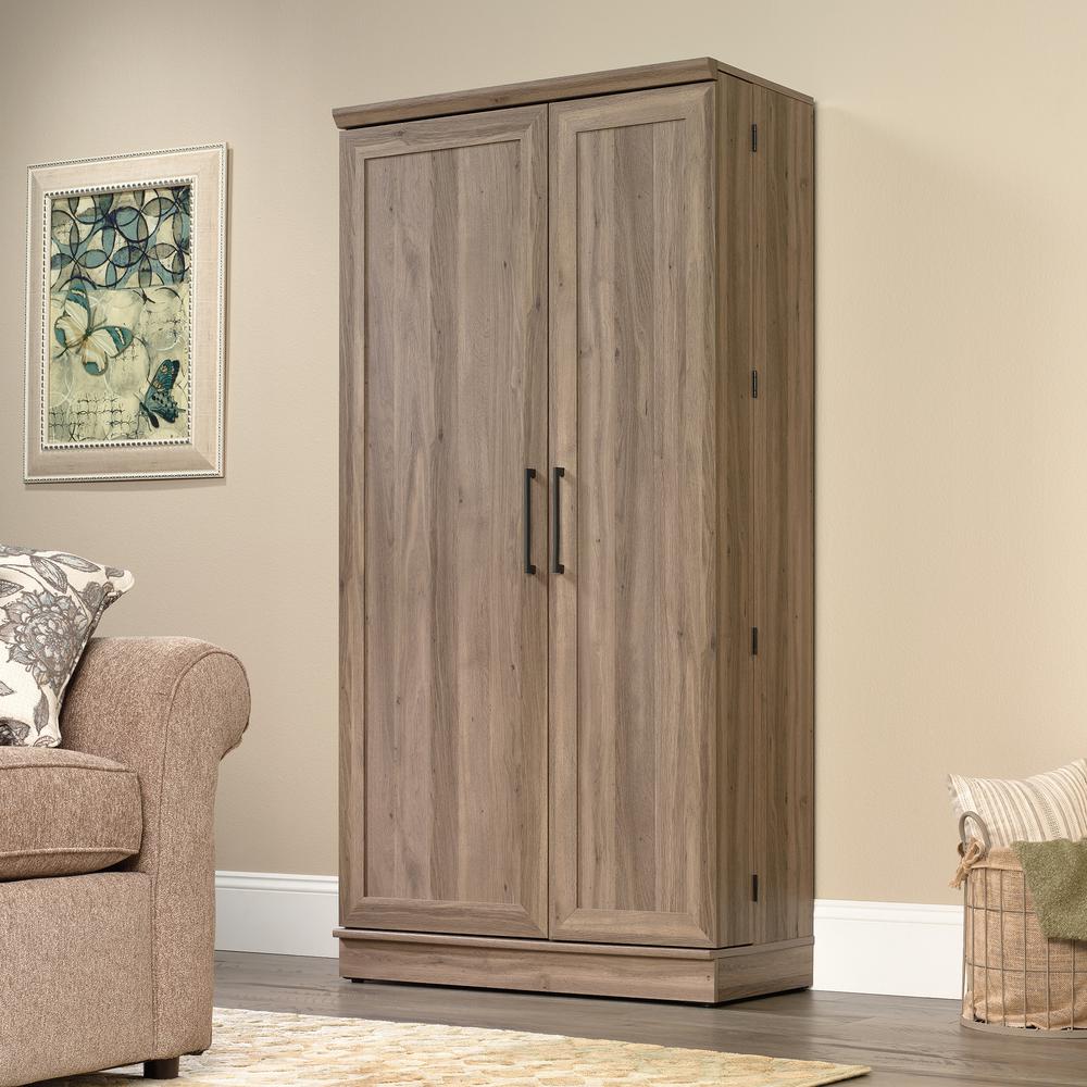 HomePlus Storage Cabinet, Salt Oak finish. Picture 15