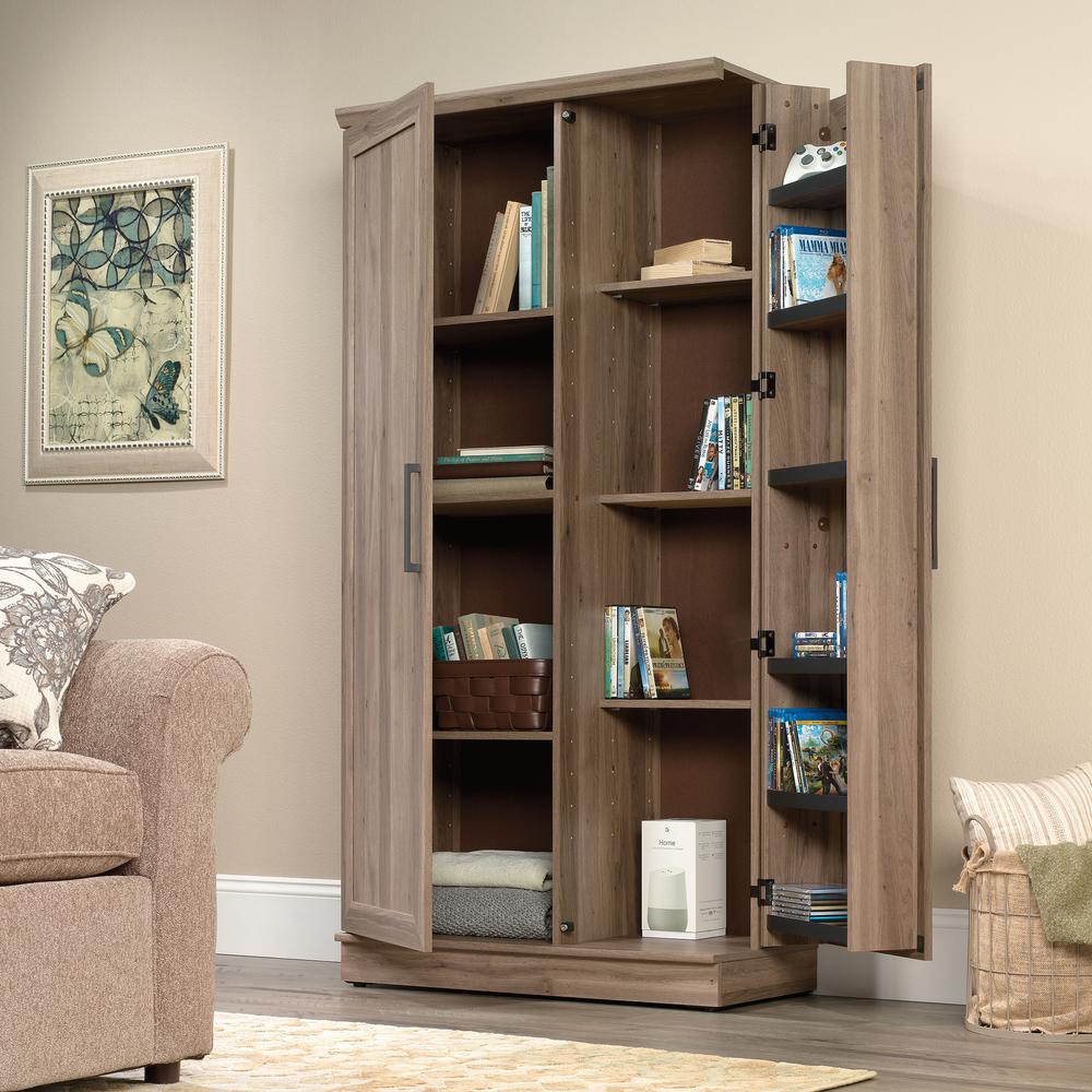HomePlus Storage Cabinet, Salt Oak finish. Picture 16