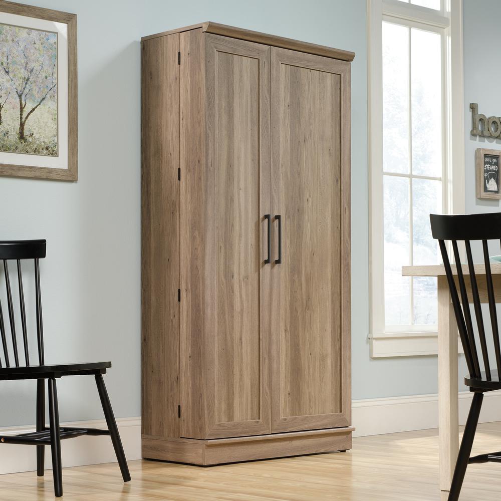 HomePlus Storage Cabinet, Salt Oak finish. Picture 17