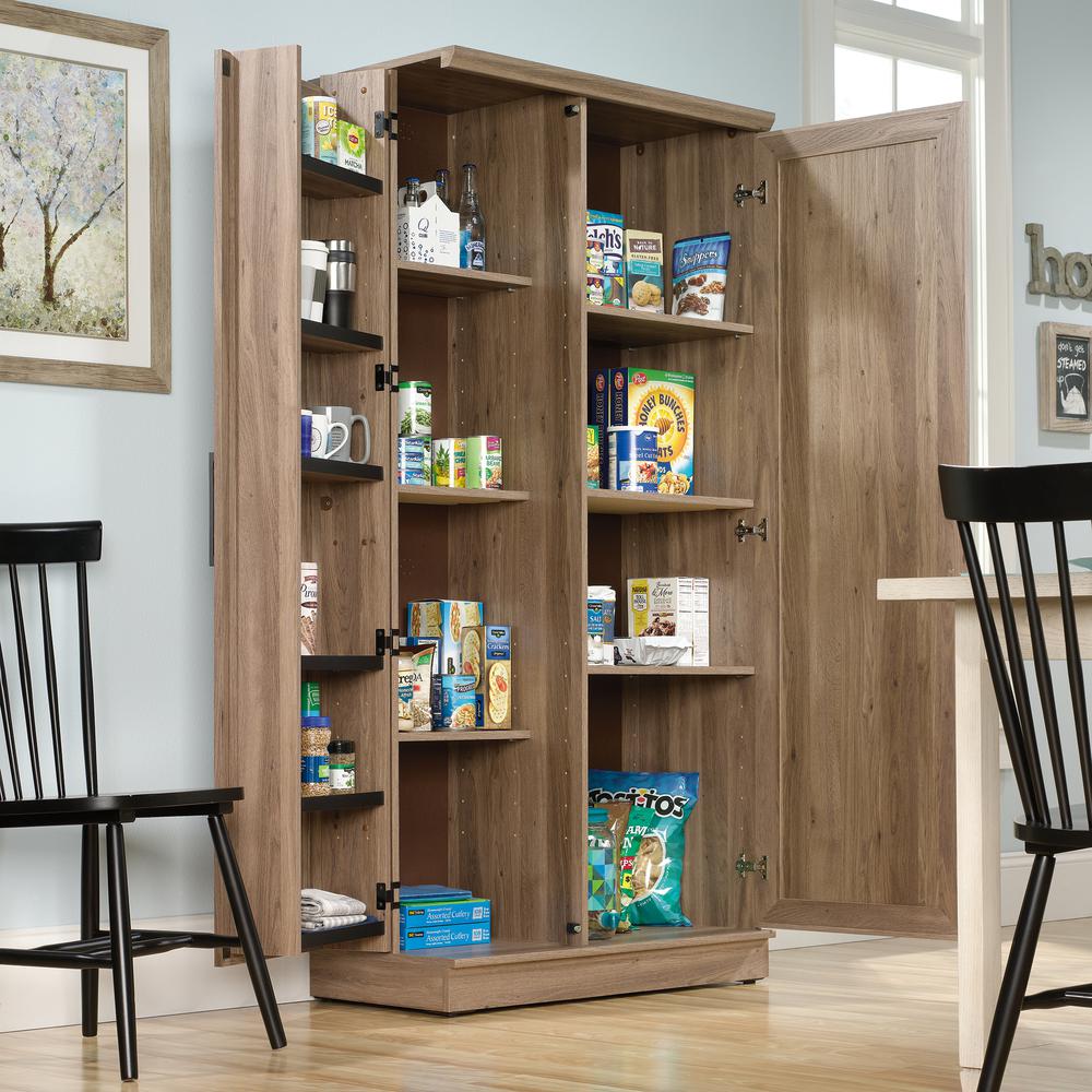 HomePlus Storage Cabinet, Salt Oak finish. Picture 18
