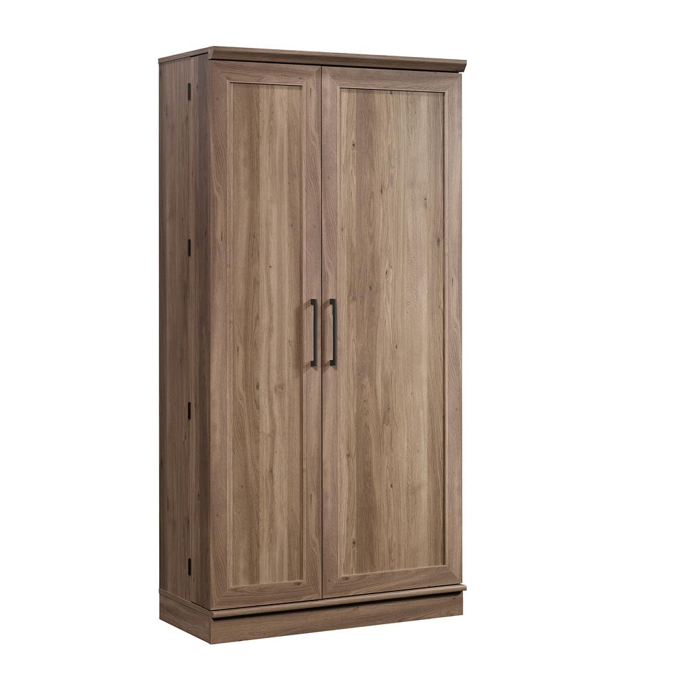 HomePlus Storage Cabinet, Salt Oak finish. Picture 1