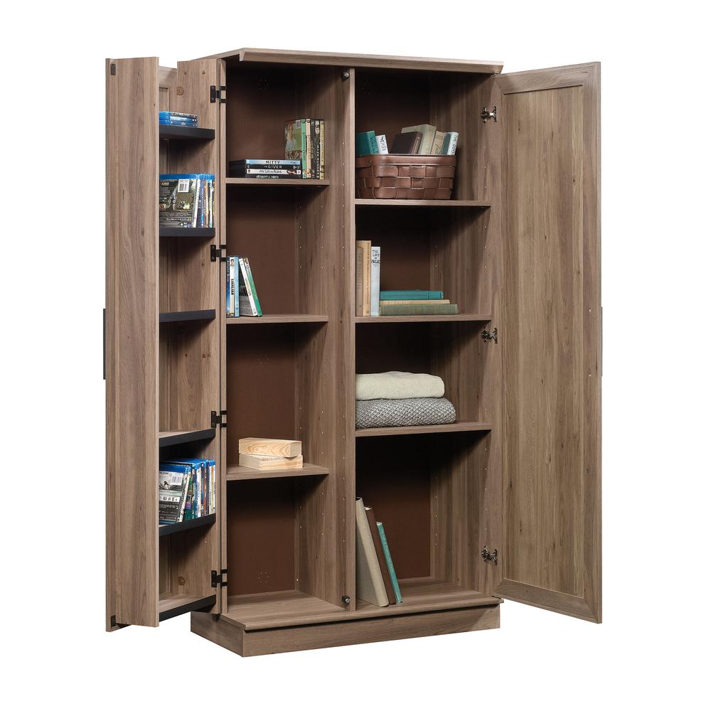 HomePlus Storage Cabinet, Salt Oak finish. Picture 4