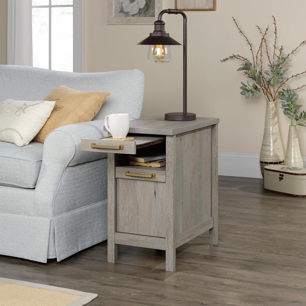 Cannery Bridge Chair Side Table, Mystic Oak finish. Picture 11