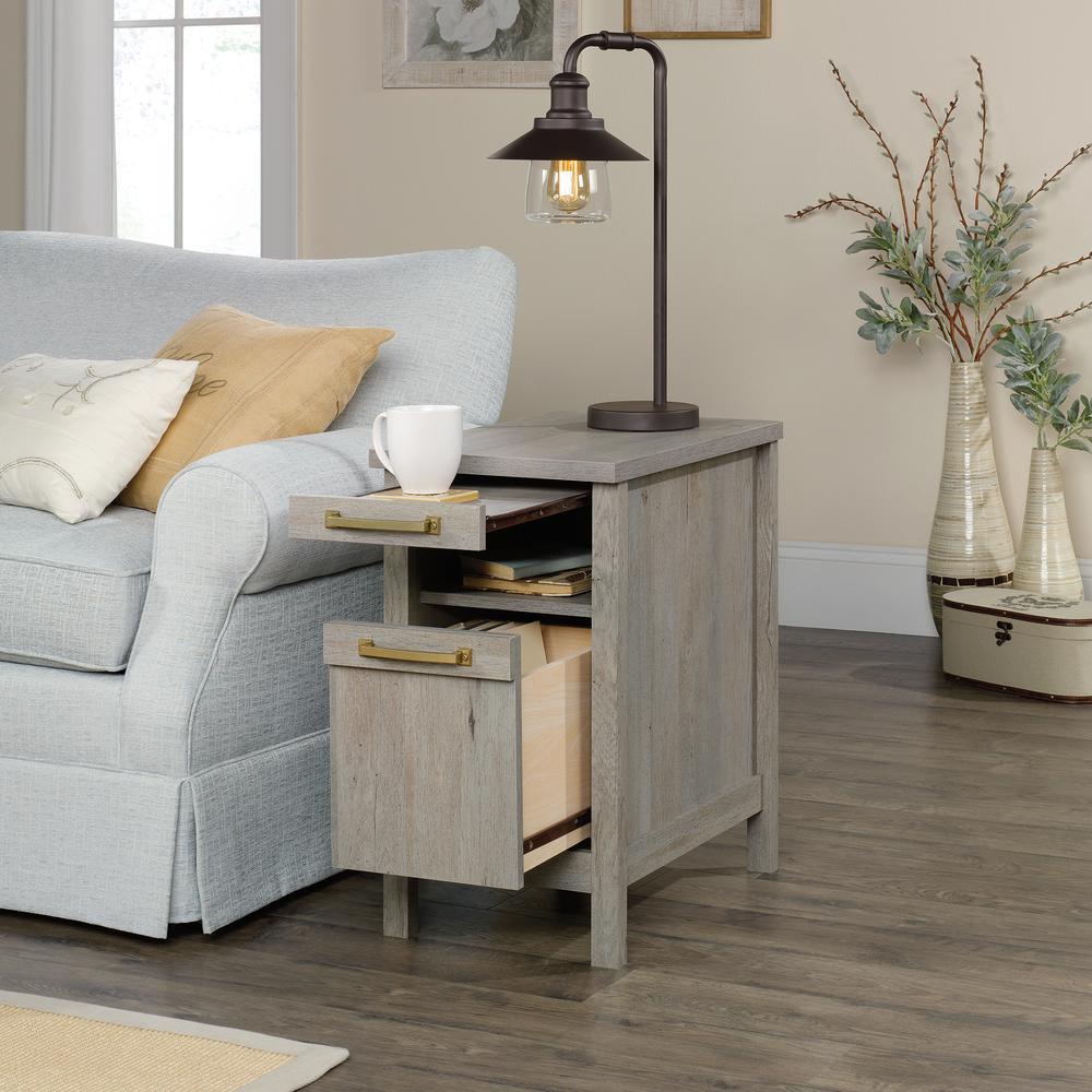 Cannery Bridge Chair Side Table, Mystic Oak finish. Picture 12