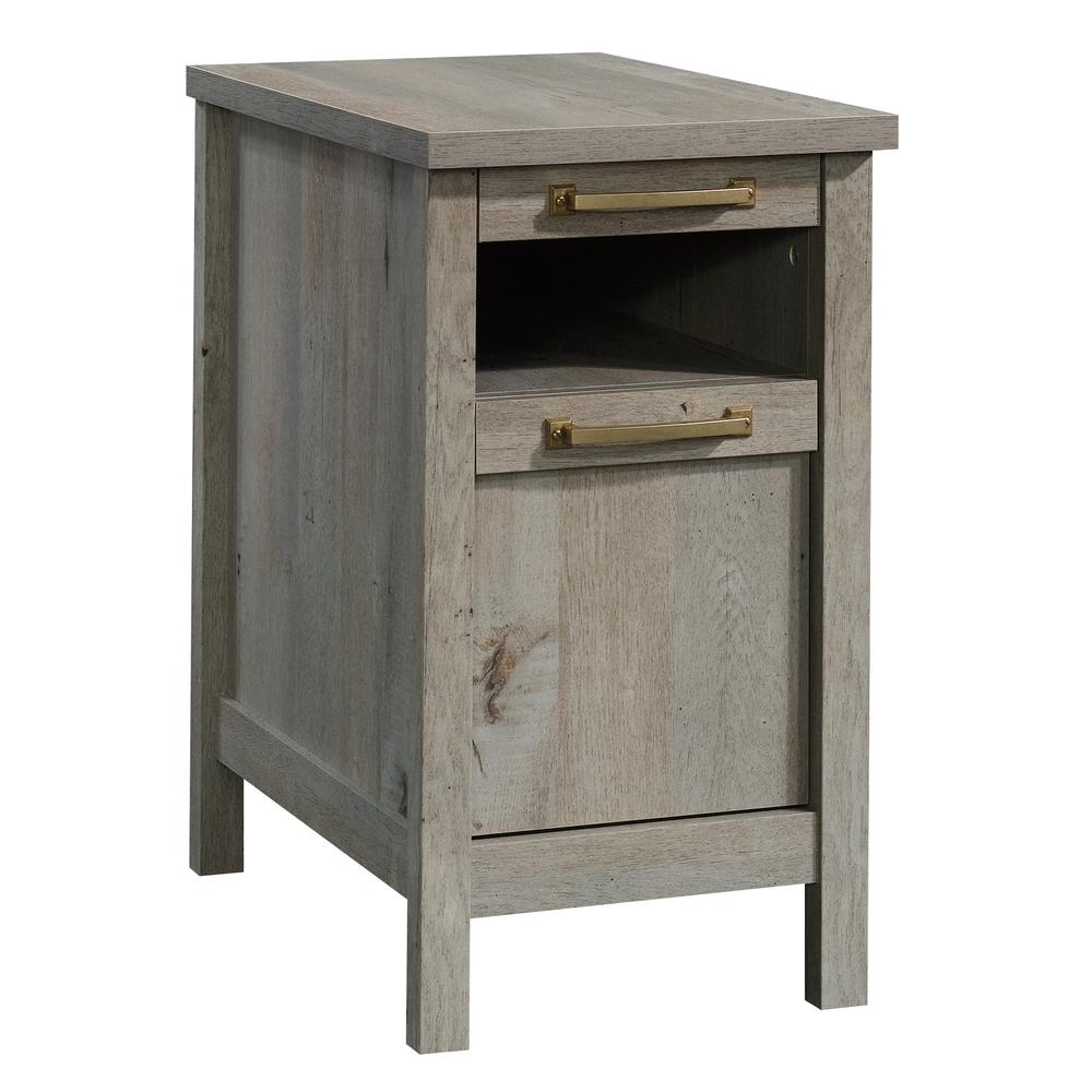 Cannery Bridge Chair Side Table, Mystic Oak finish. Picture 3