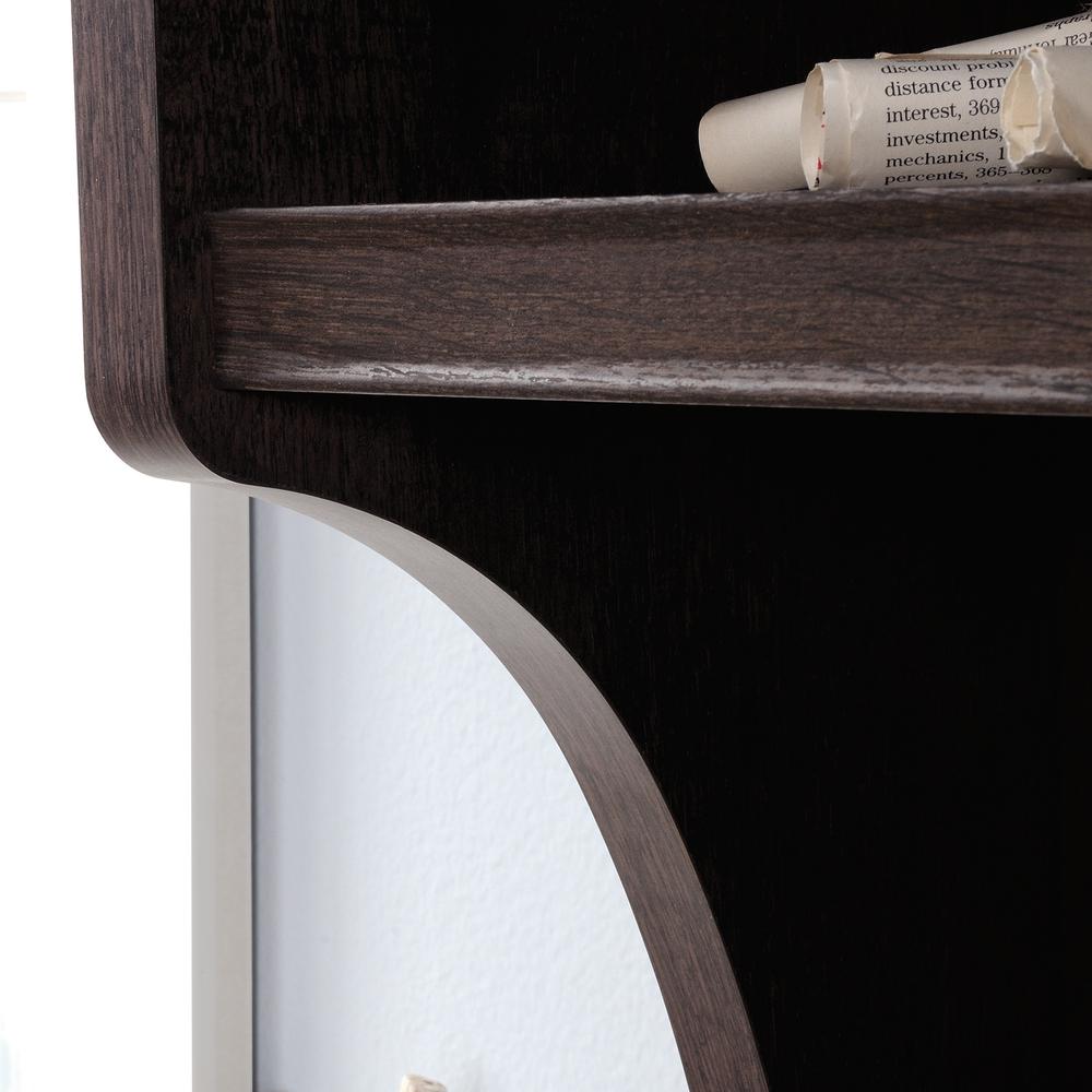 Costa Commercial Office Hutch, Coffee Oak finish. Picture 6
