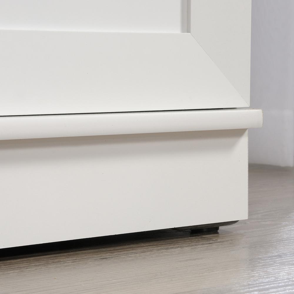 HomePlus Storage Armoire, Soft White finish. Picture 10