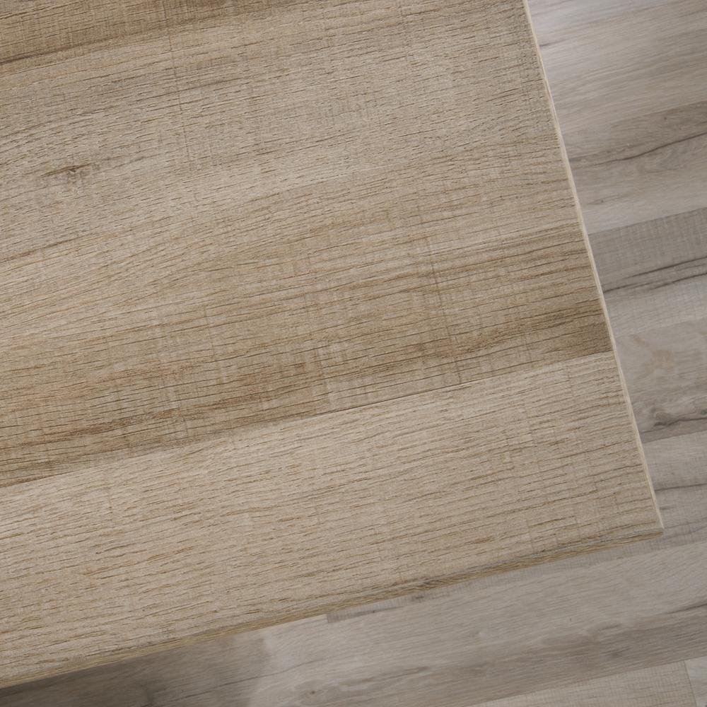 Anda Norr Executive Desk, Sky Oak finish. Picture 7