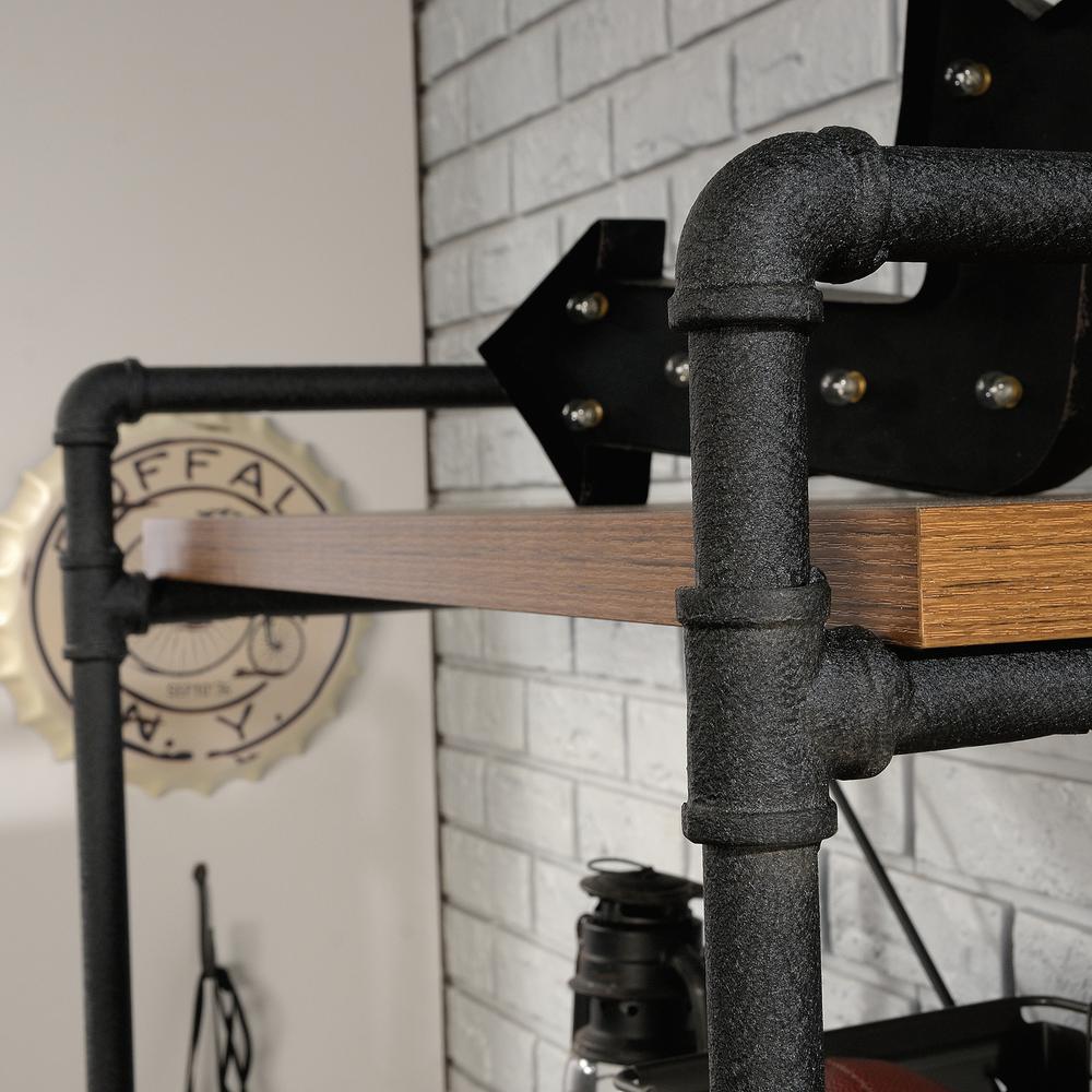 Iron City Tall Bookcase. Picture 9