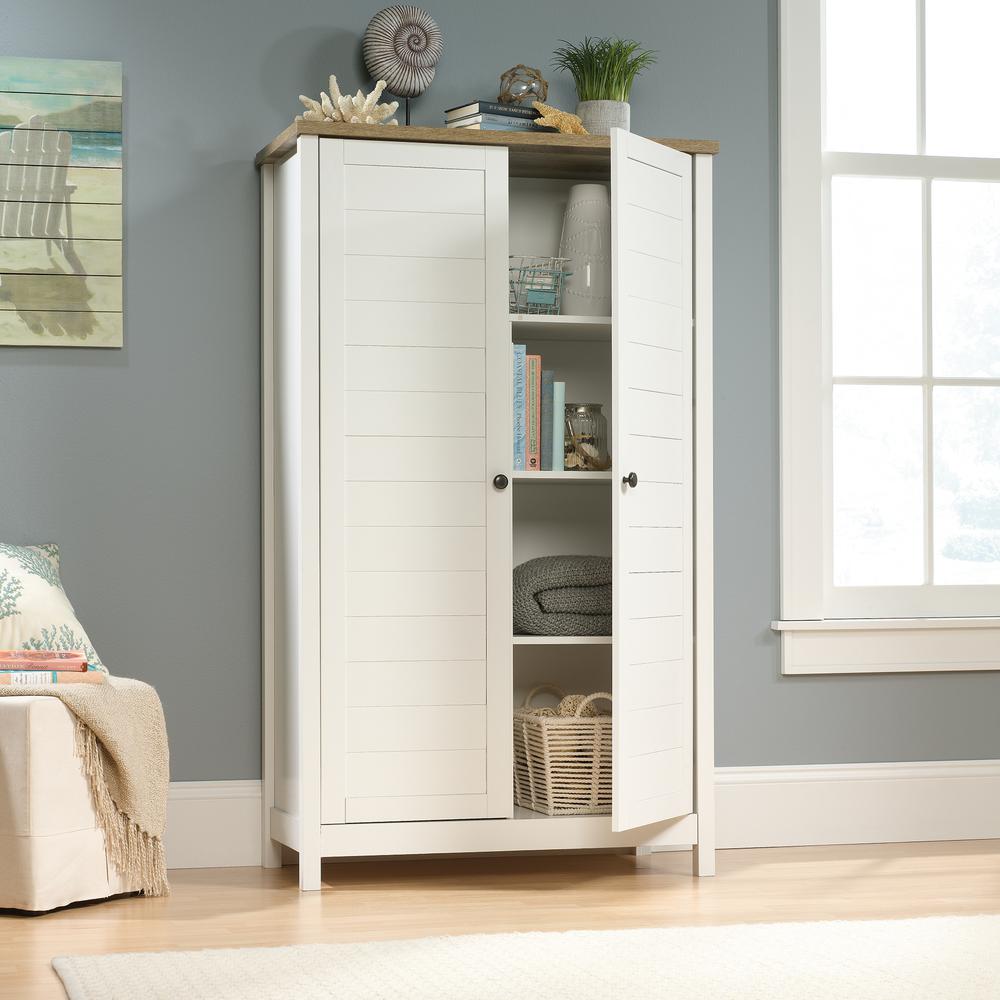 Cottage Road Storage Cabinet, Soft White finish. Picture 12
