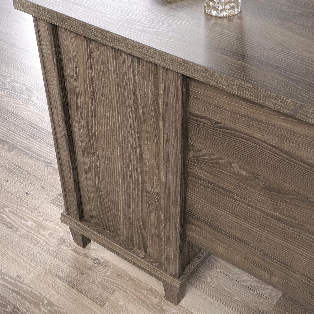 Hammond Commercial Office L Desk, Emery Oak finish. Picture 19