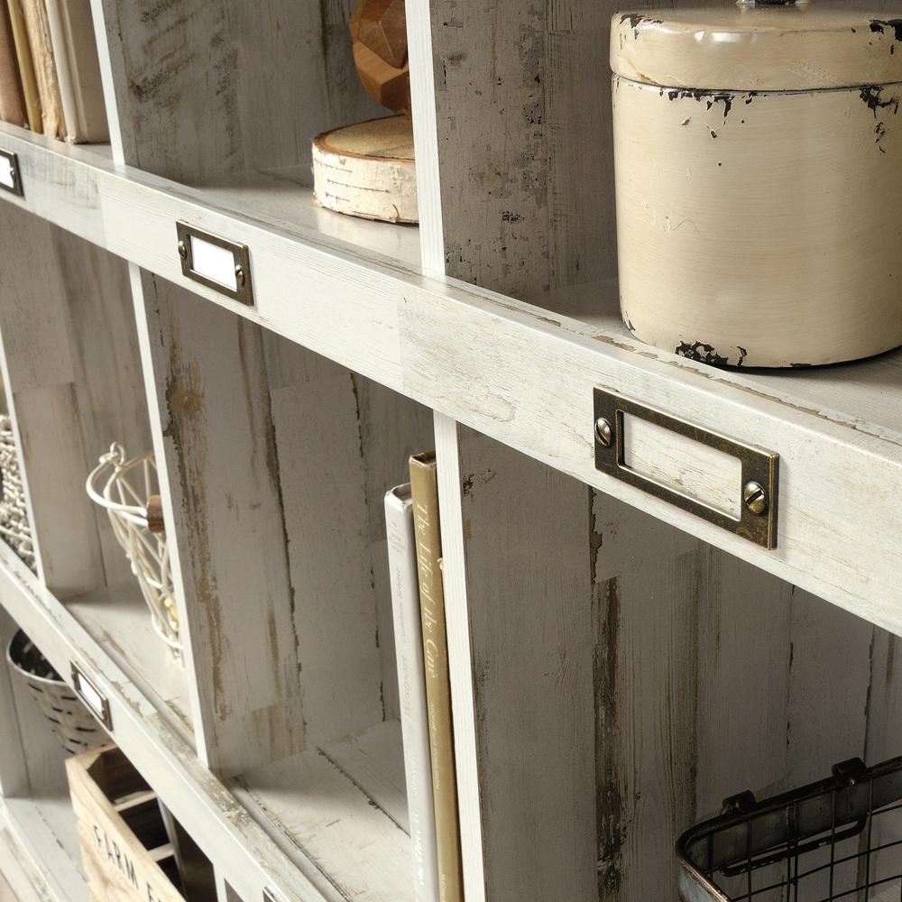 Barrister Lane Bookcase, White Plank finish. Picture 10
