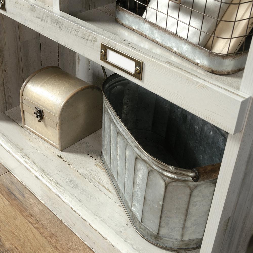 Barrister Lane Bookcase, White Plank finish. Picture 12