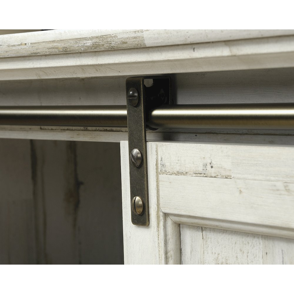 Barrister Lane Credenza, For TVs up to 60", White Plank finish. Picture 12