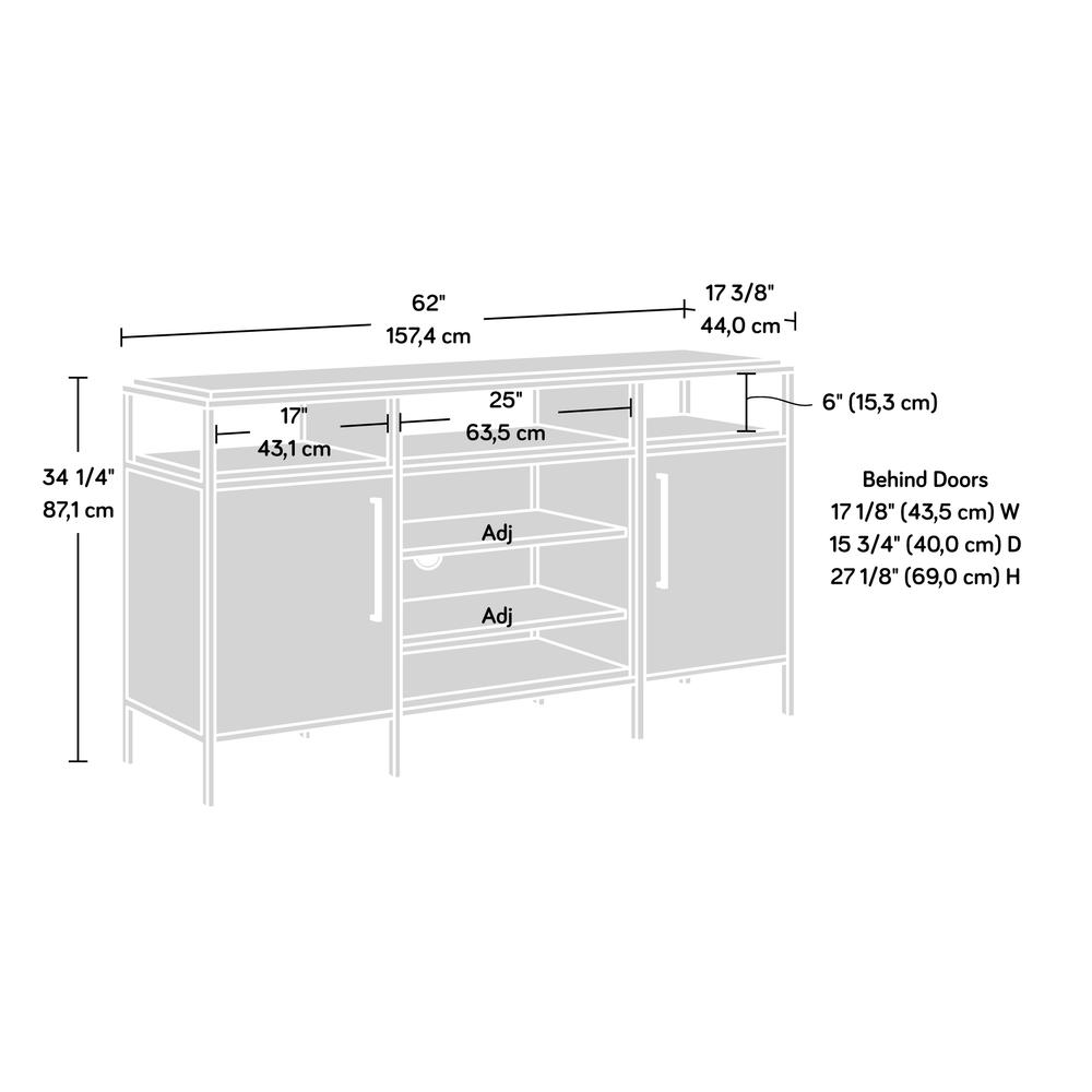 Nova Loft Credenza. Picture 4