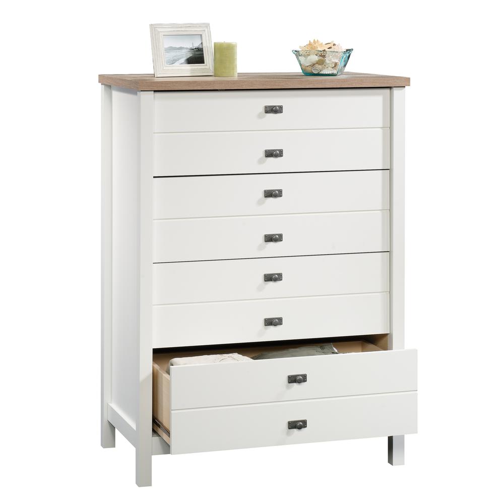 Cottage Road Chest, Soft White finish. Picture 3