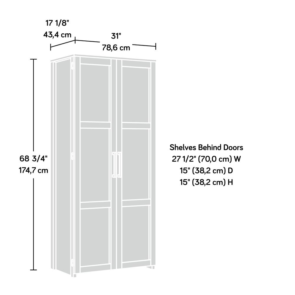 HomePlus Storage Cabinet, White finish. Picture 3
