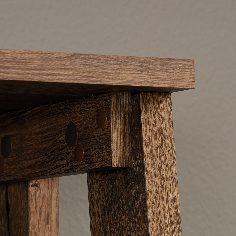 Trestle Open Shelving, Vintage Oak finish. Picture 5