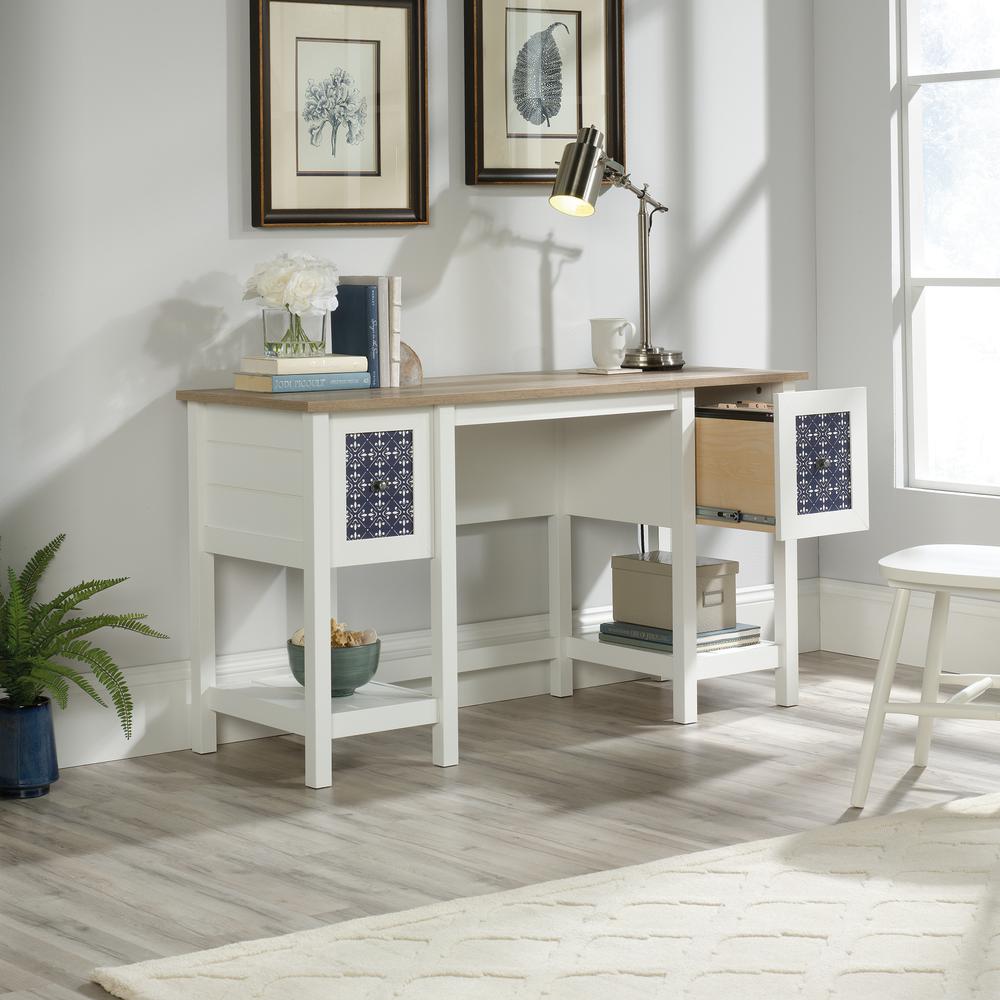 Cottage Road Desk Soft White. Picture 15