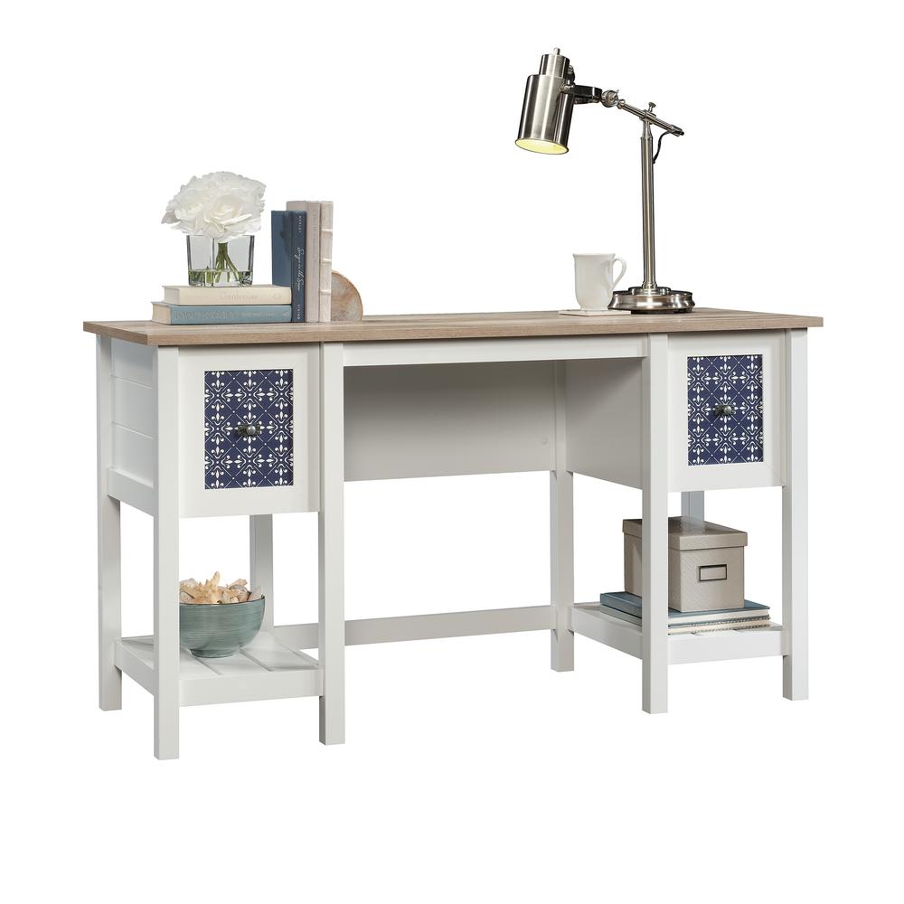 Cottage Road Desk Soft White. Picture 1
