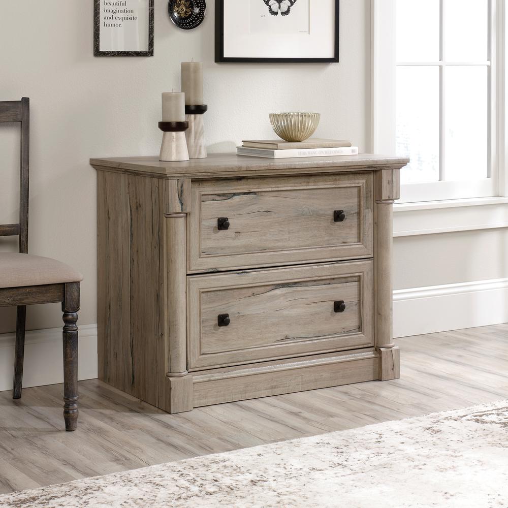 Palladia File Cabinet, Split Oak finish. Picture 4