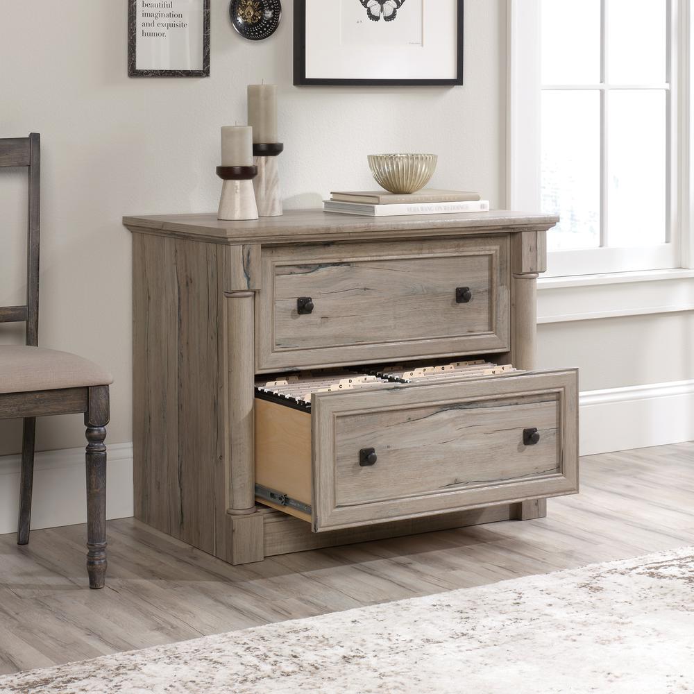 Palladia File Cabinet, Split Oak finish. Picture 13