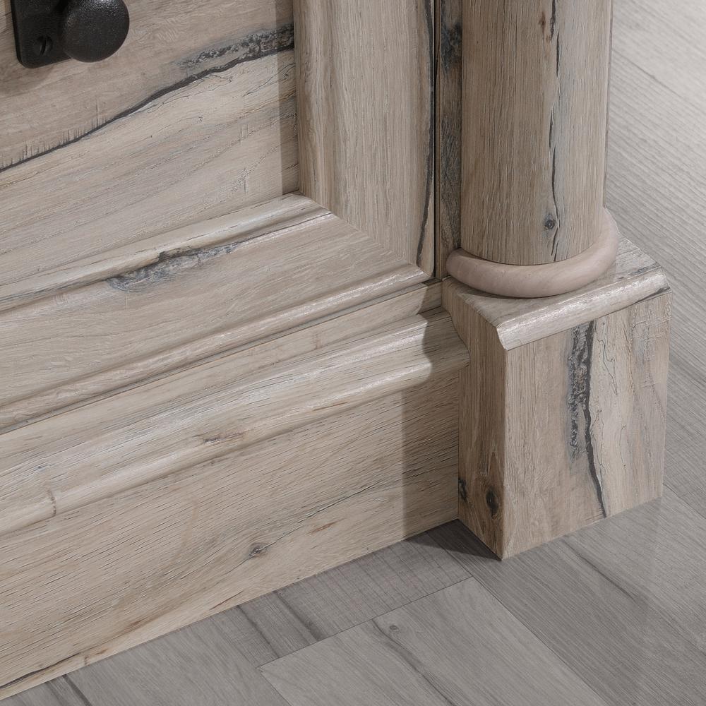 Palladia Computer Desk with Hutch, Split Oak finish. Picture 20