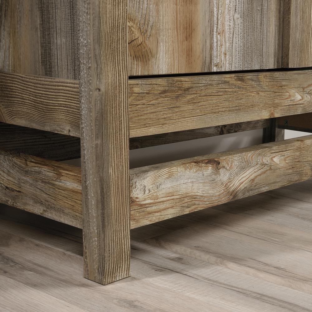 Granite Trace Storage Cabinet, Rustic Cedar finish. Picture 8