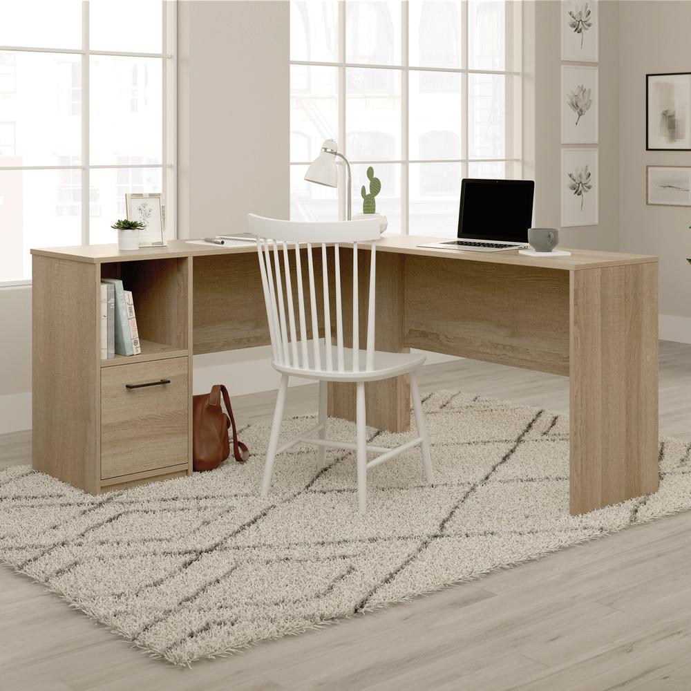 Beginnings L Desk, Summer Oak finish. Picture 5