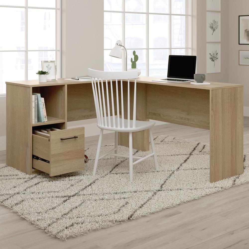 Beginnings L Desk, Summer Oak finish. Picture 11