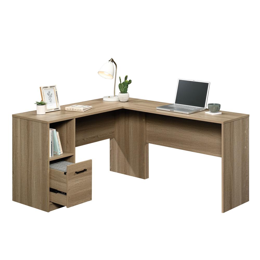 Beginnings L Desk, Summer Oak finish. Picture 2