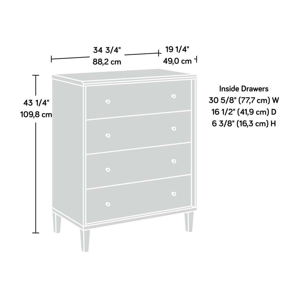 Willow Place 4 Drawer Chest Pm. Picture 11