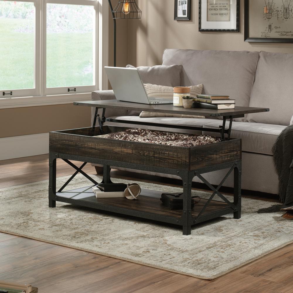 Steel River Coffee Table, Carbon Oak finish. Picture 11