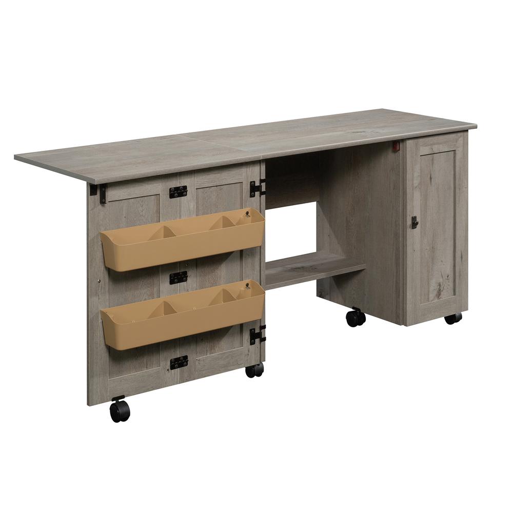 Miscellaneous Storage Craft & Hobby Storage, Mystic Oak finish. Picture 13