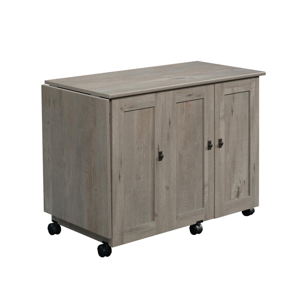 Miscellaneous Storage Craft & Hobby Storage, Mystic Oak finish. Picture 2