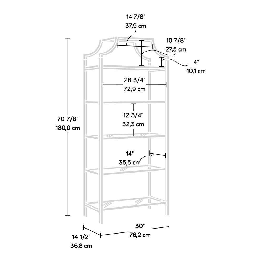 International Lux Bookcase Bronze. Picture 2
