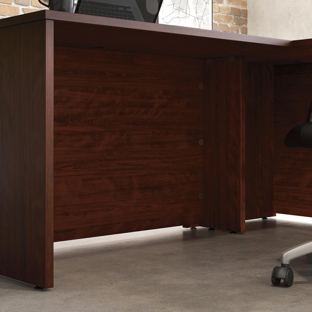 Affirm Desk Return, Classic Cherry finish. Picture 4
