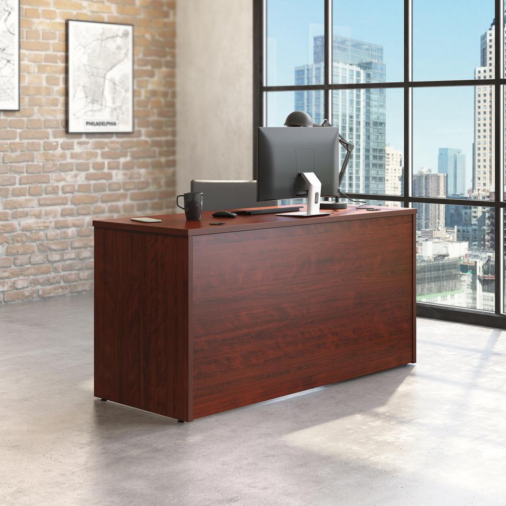 Affirm Commercial Office Desk, Classic Cherry finish. Picture 8