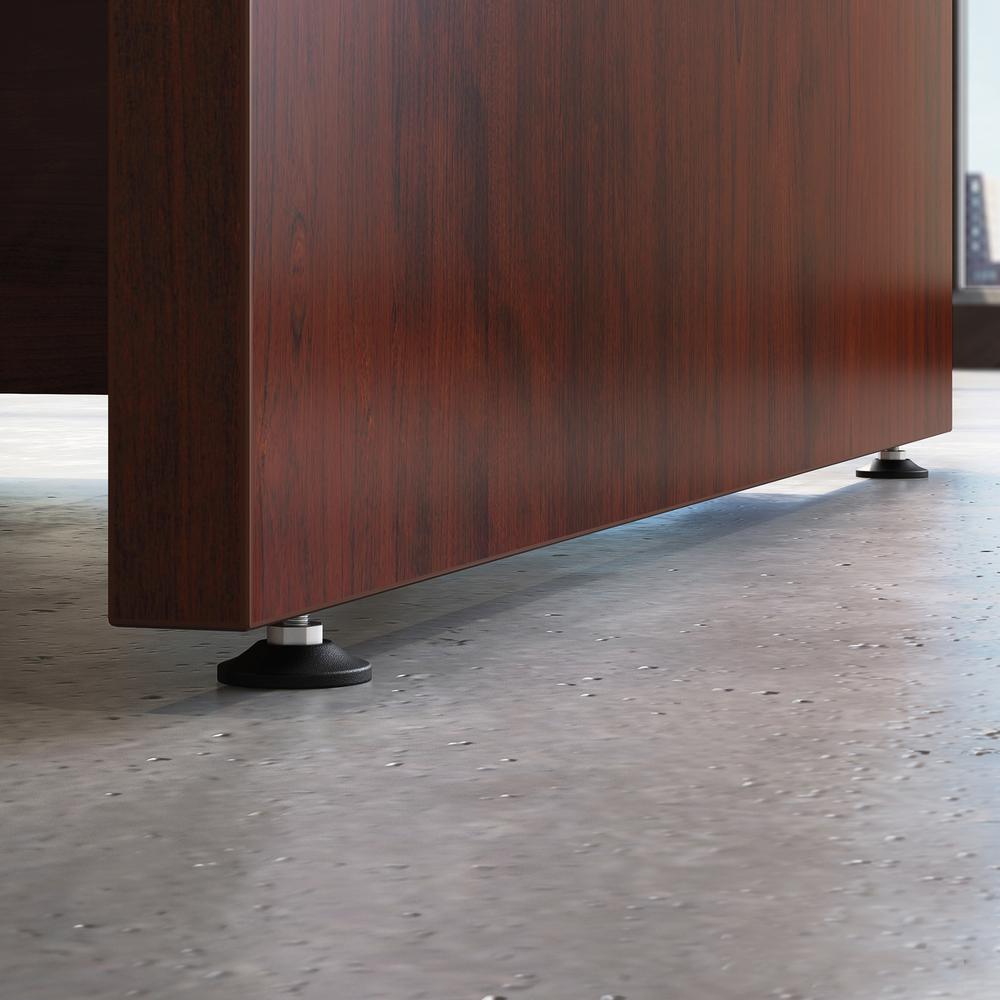 Affirm Commercial Office Desk, Classic Cherry finish. Picture 5