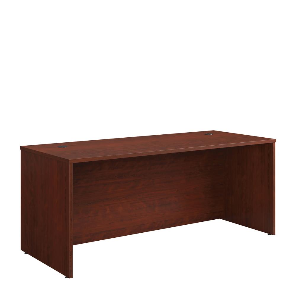 Affirm Commercial Office Desk, Classic Cherry finish. Picture 1