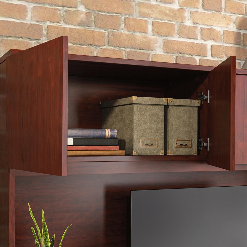 Affirm Commercial Office Hutch, Classic Cherry finish. Picture 8